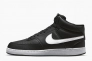 Кросівки чоловічі Nike Court Vision Mid Next Nature Black DN3577-001 Фото 2