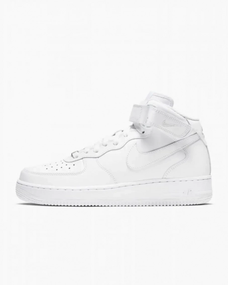 Кросівки Nike Air Force 1 Mid Triple White Dd9625-100 фото 2 — інтернет-магазин Tapok