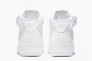 Кроссовки Nike Air Force 1 Mid Triple White Dd9625-100 Фото 7