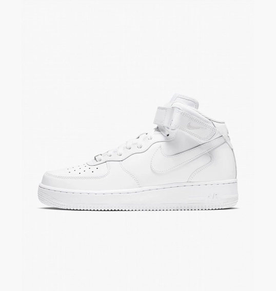 Кросівки Nike Air Force 1 Mid Triple White Dd9625-100 фото 12 — інтернет-магазин Tapok