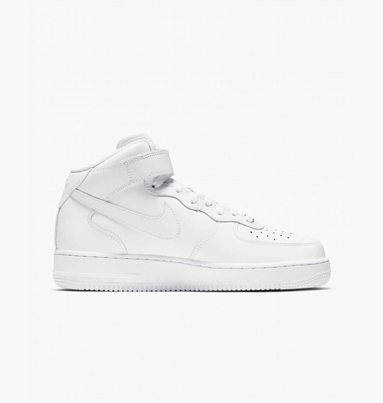 Кросівки Nike Air Force 1 Mid Triple White Dd9625-100 фото 14 — інтернет-магазин Tapok