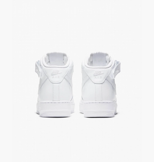 Кросівки Nike Air Force 1 Mid Triple White Dd9625-100 фото 17 — інтернет-магазин Tapok