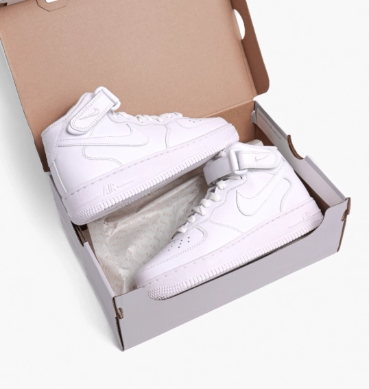 Кроссовки Nike Air Force 1 Mid Triple White Dd9625-100 фото 21 — интернет-магазин Tapok