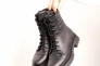 Ботинки кожаные с мехом 587451 Черные Фото 8