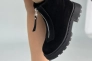 Ботинки женские замшевые черные зимние Фото 6