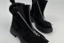 Ботинки женские замшевые черные зимние Фото 11