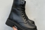 Жіночі черевики шкіряні зимові чорні Milord 1053 хутро Фото 1