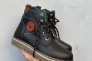 Подростковые ботинки кожаные зимние черные Walker 74 Фото 1