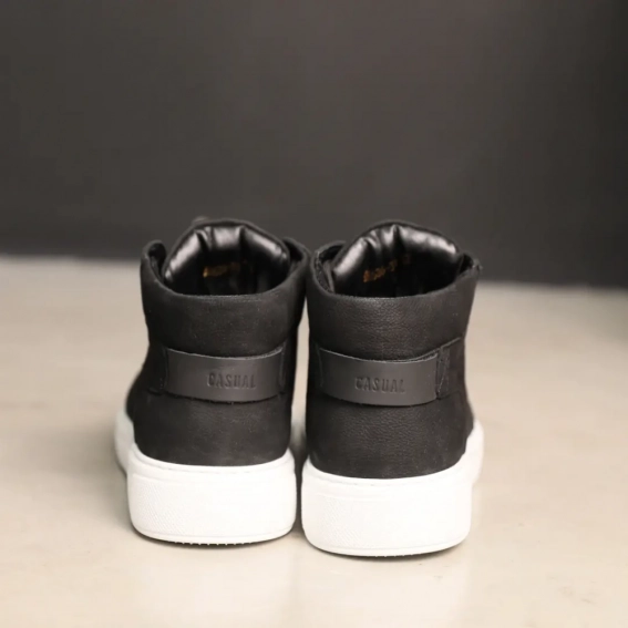 Ботинки кожаные зимние 587337 Черные фото 10 — интернет-магазин Tapok