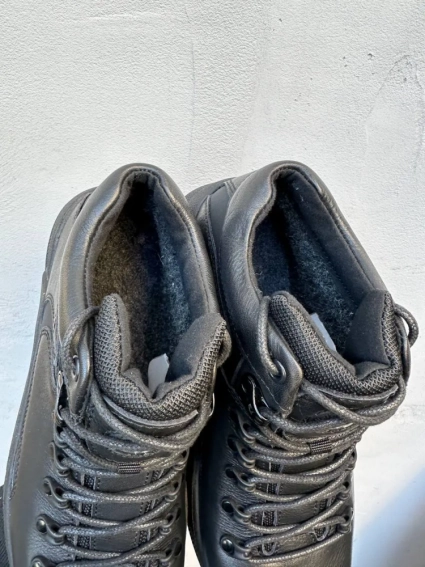 Чоловічі черевики шкіряні зимові чорні Step Wey 5231 хутро фото 3 — інтернет-магазин Tapok