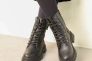 Ботинки кожаные с мехом 586994 Черные Фото 3