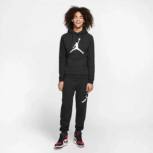 Чоловіча кофта NIKE M JORDAN JUMPMAN LOGO FLC PO AV3145-010 фото 4 — інтернет-магазин Tapok