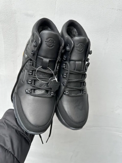 Чоловічі черевики шкіряні зимові чорні Clubshoes B 12 бот фото 3 — інтернет-магазин Tapok
