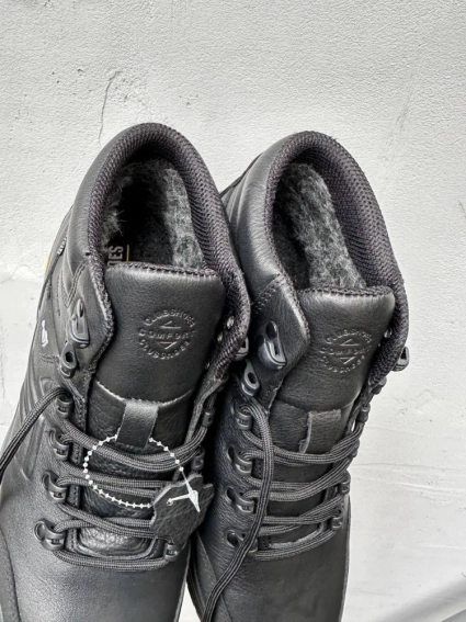 Чоловічі черевики шкіряні зимові чорні Clubshoes B 12 бот фото 4 — інтернет-магазин Tapok
