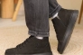 Ботинки кожаные зимние 587620 Черные Фото 7