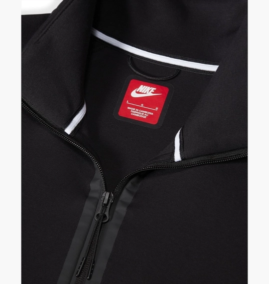 Кофта Nike 1/2 Sportswear Tech Fleece Black FB7998-010 фото 14 — интернет-магазин Tapok