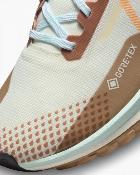 Кроссовки Nike Pegasus Trail 4 Gore-Tex Waterproof Trail Running Shoes Beige/Brown FN8886-181 фото 9 — интернет-магазин Tapok