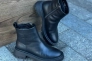 Ботинки женские кожаные черные зимние Фото 11