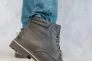 Мужские ботинки кожаные зимние черные Accord БОТ Фото 3