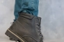 Мужские ботинки кожаные зимние черные Accord БОТ Фото 4