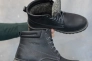 Мужские ботинки кожаные зимние черные Accord БОТ Фото 9