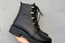Женские ботинки кожаные зимние черные Katrina 380 Фото 1
