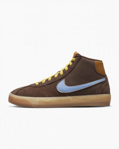 Кеды Nike Sb Bruin High Premium Brown Dx4325-200 фото 2 — интернет-магазин Tapok