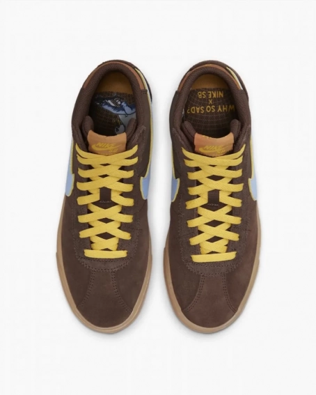 Кеди Nike Sb Bruin High Premium Brown Dx4325-200 фото 6 — інтернет-магазин Tapok