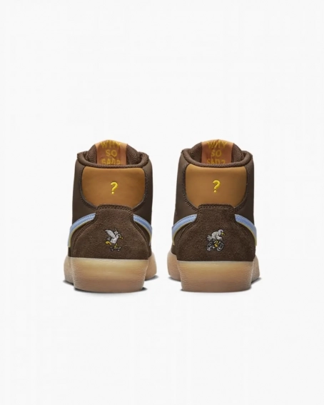 Кеды Nike Sb Bruin High Premium Brown Dx4325-200 фото 8 — интернет-магазин Tapok