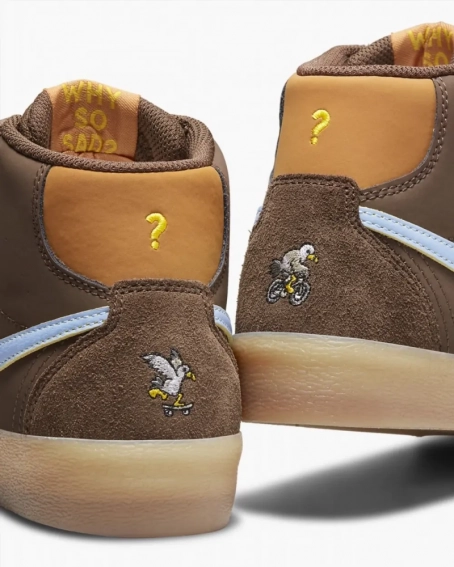 Кеды Nike Sb Bruin High Premium Brown Dx4325-200 фото 11 — интернет-магазин Tapok
