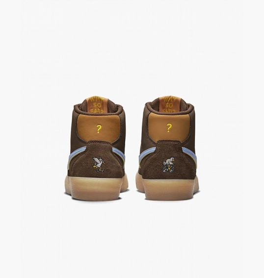 Кеды Nike Sb Bruin High Premium Brown Dx4325-200 фото 19 — интернет-магазин Tapok