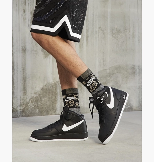 Кроссовки Nike Air Force 1 Mid 07 Black Dv0806-001 фото 15 — интернет-магазин Tapok