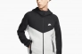 Толстовка Nike Sportswear Tech Fleece Windrunner Full-Zip Hoodie Black/White FB7921-064 Фото 1