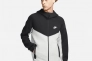 Толстовка Nike Sportswear Tech Fleece Windrunner Full-Zip Hoodie Black/White FB7921-064 Фото 2
