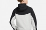 Толстовка чоловіча Nike Sportswear Tech Fleece Windrunner Full-Zip Hoodie Black/White FB7921-064 Фото 3
