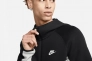 Толстовка Nike Sportswear Tech Fleece Windrunner Full-Zip Hoodie Black/White FB7921-064 Фото 4