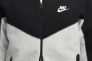 Толстовка Nike Sportswear Tech Fleece Windrunner Full-Zip Hoodie Black/White FB7921-064 Фото 5