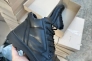 Мужские ботинки кожаные зимние черные Gras С Б Фото 5