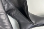 Сапоги женские кожаные черного цвета на каблуках зимние Фото 15