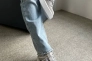 Замшеві черевики жіночі сірого кольору зимові Фото 4