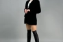 Ботфорты чулки женские кожаные черные зимние Фото 10