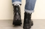 Ботинки женские зимние 586784 Черные Фото 8