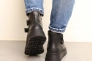 Ботинки кожаные с мехом 587553 Черные Фото 8