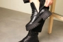Ботинки кожаные с мехом 587563 Черные Фото 9
