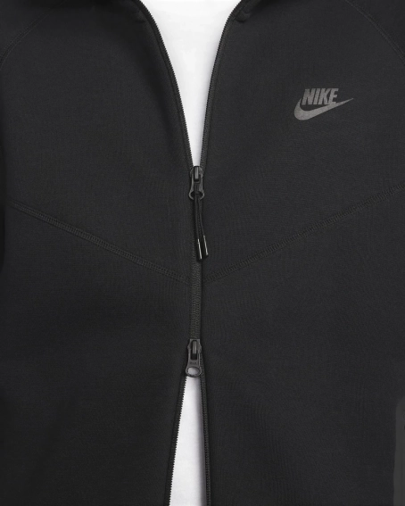 Кофта мужская Nike Sportswear Tech Fleece Windrunner Full-Zip Hoodie (FB7921-010) фото 4 — интернет-магазин Tapok