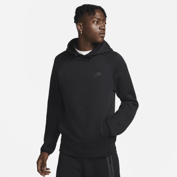 Кофта чоловічі Nike M Nk Tch Flc Po Hoodie (FB8016-010) фото 1 — інтернет-магазин Tapok