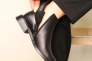 Ботинки кожаные с мехом 586995 Черные Фото 5
