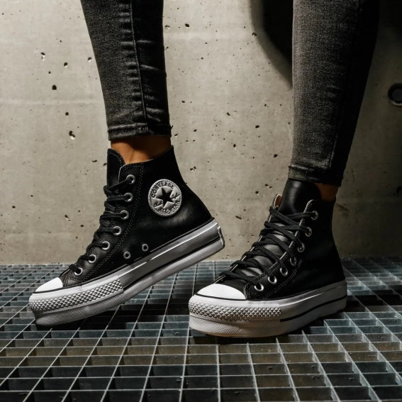 Кеди Converse Chuck Taylor All Star Lift Black 561675C фото 3 — інтернет-магазин Tapok