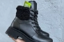 Женские ботинки кожаные зимние черные Caiman М11 Фото 1