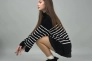 Угги женские замшевые черного цвета Фото 7